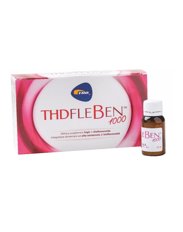 Fleben 1000 10 flaconcini- Integratore per le emorroidi