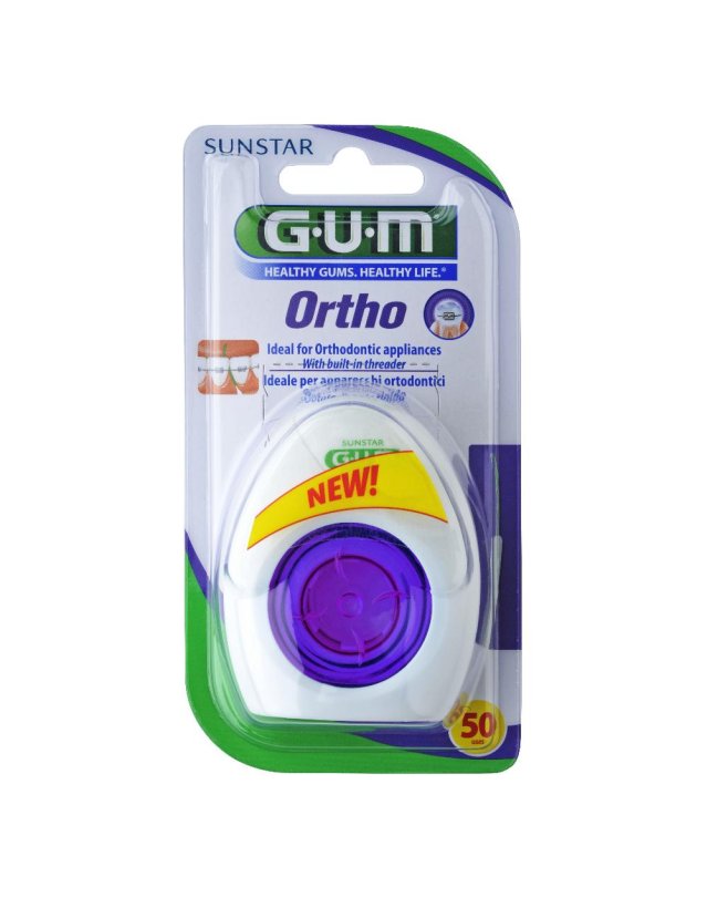 GUM ORTHO FLOSS FILO SPUGNOSO
