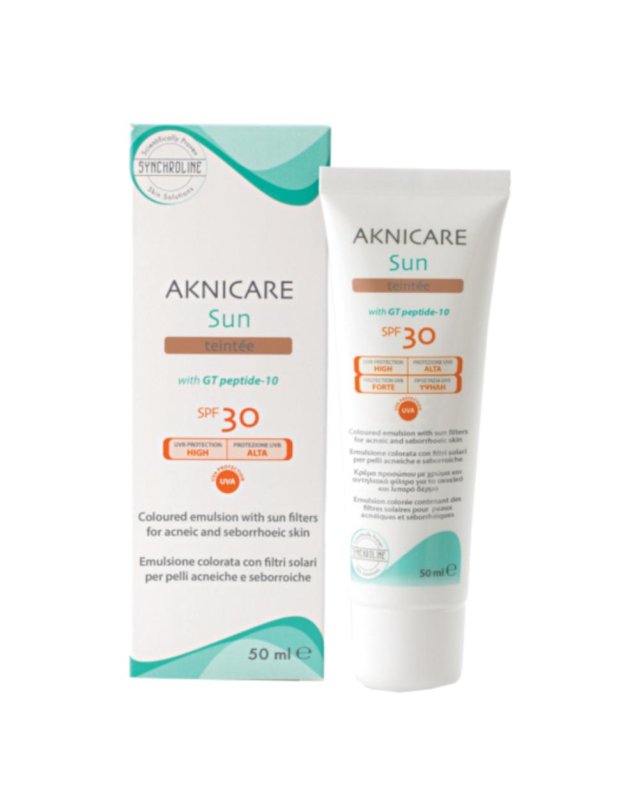AKNICARE-SUN TEINTEE DORE 50ML