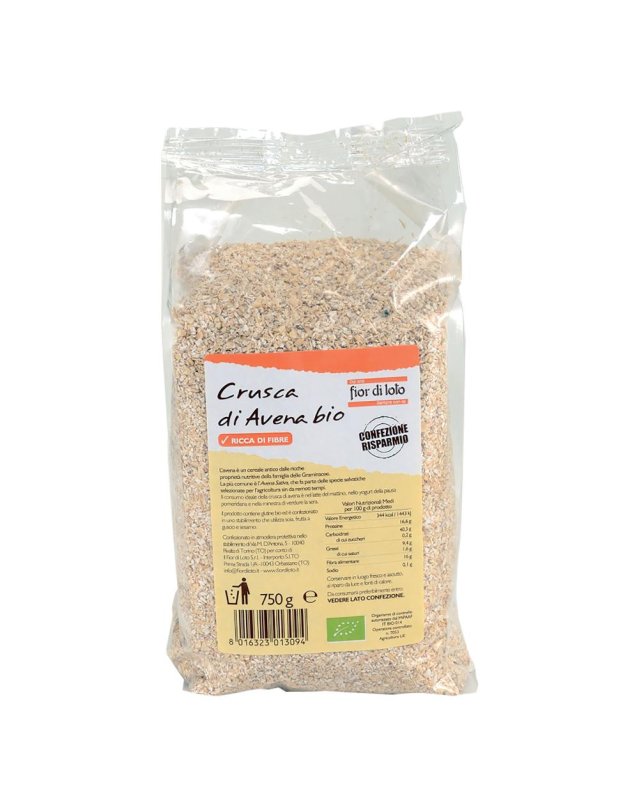 CRUSCA DI AVENA BIO 750G FDL