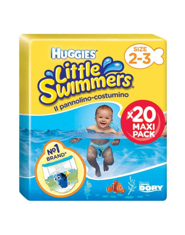 HUGGIES LITTLE SWIMM PACK SM DP