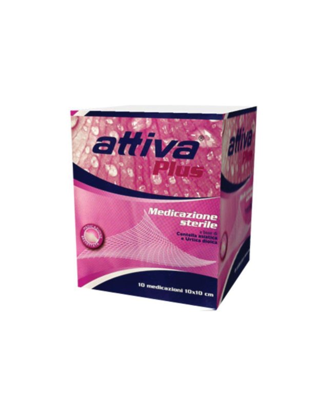 ATTIVA PLUS 10X10 N/ADER 10PZ