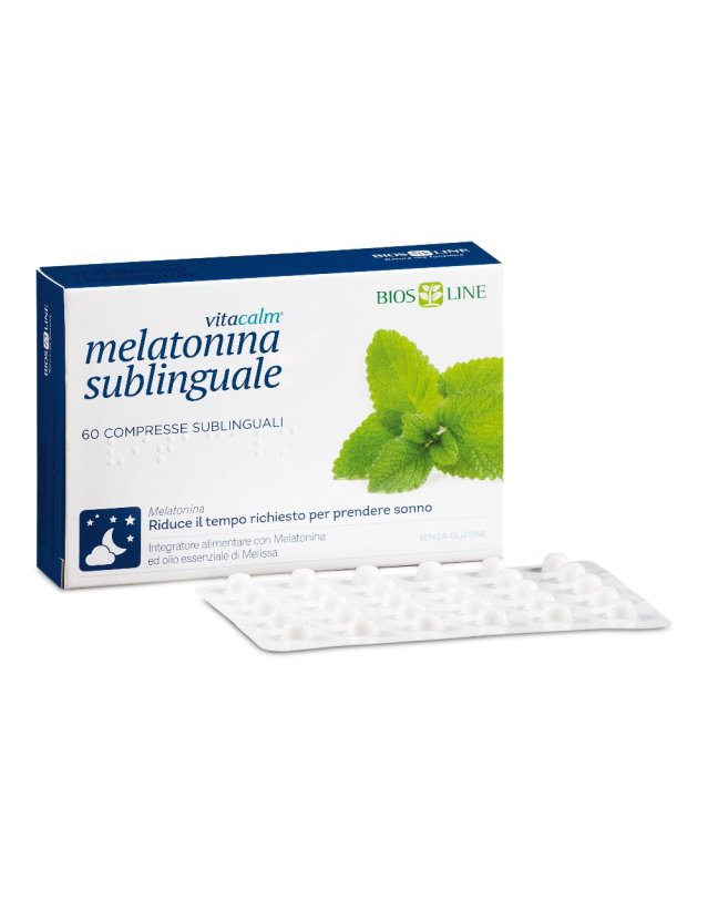 VITACALM MELATONINA SUBL1MG 60