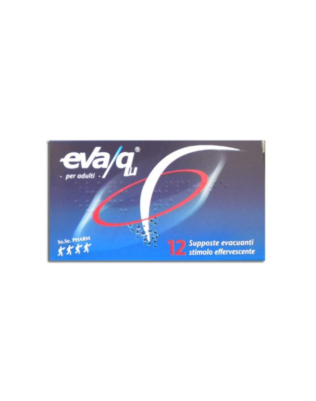 Eva/Qu Trattamento per Stitichezza Occasionale o Ricorrente - 12 Supposte Effervescenti
