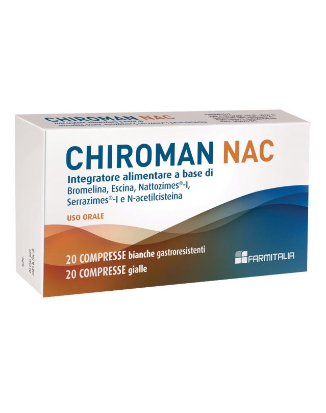 CHIROMAN NAC 20CPR +20CPS