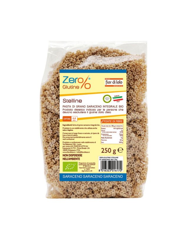 ZER%GLUT Pasta Sar.Stelline