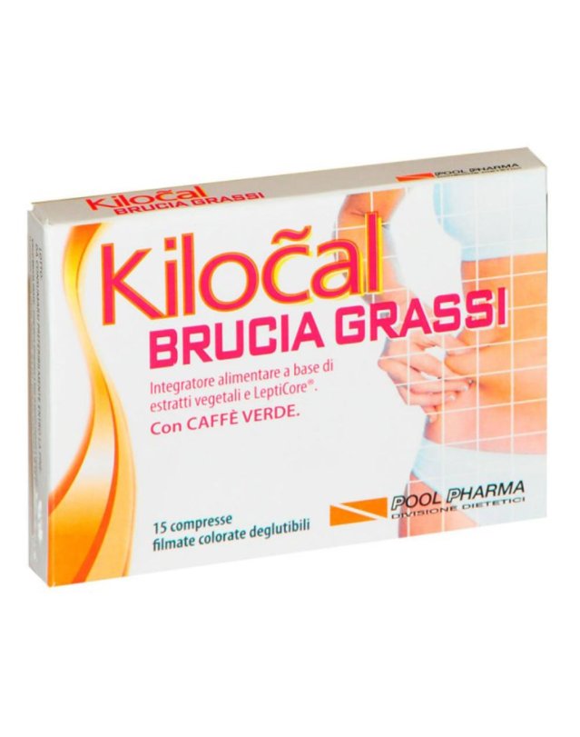 Kilocal Brucia Grassi 15 Compresse - Supporto per il Controllo del Peso