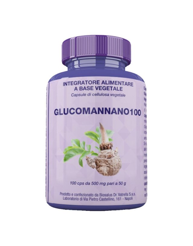 GLUCOMANNANO 100 100CP 50G SALUS