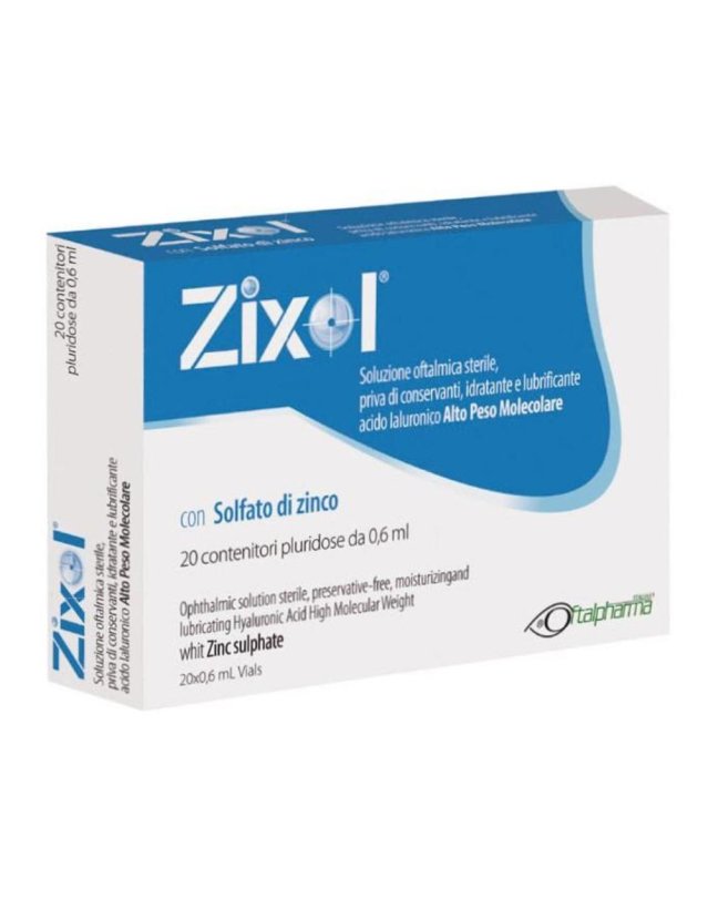 ZIXOL GOCCE OCULARI 20FL 0,6ML