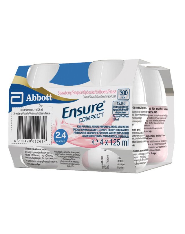ENSURE COMPACT FRAGOLA 4X125ML