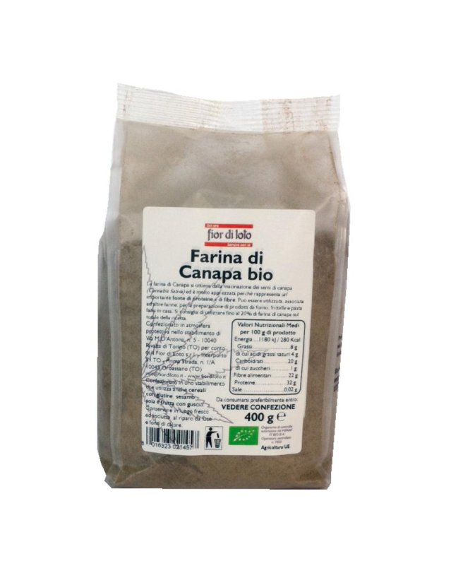 FARINA SEMI CANAPA BIO 400G FDL