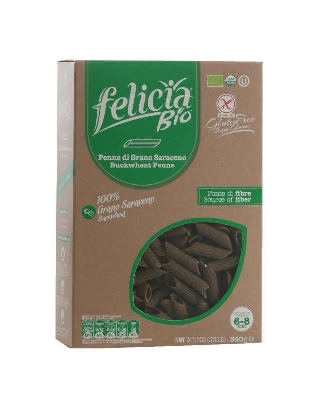 Felicia Bio Penne Rigate Al Grano Saraceno Senza Glutine 340 g
