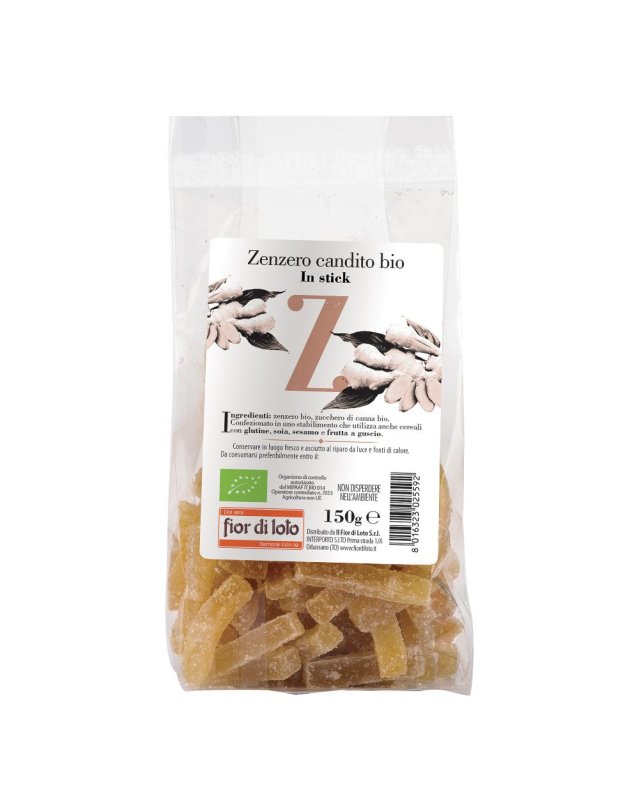 ZENZERO CANDITO STICK BIO 150G
