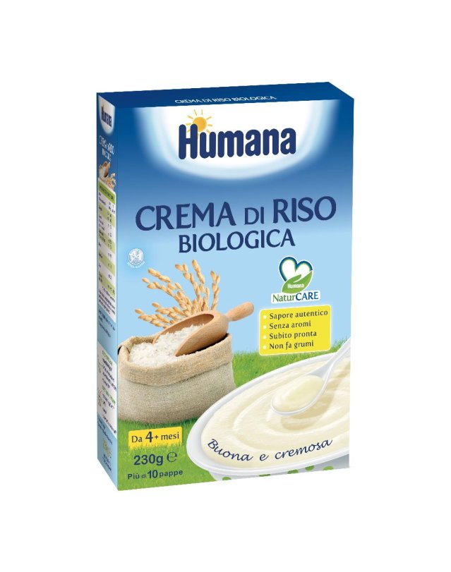 HUMANA CREMA DI RISO BIO 230G
