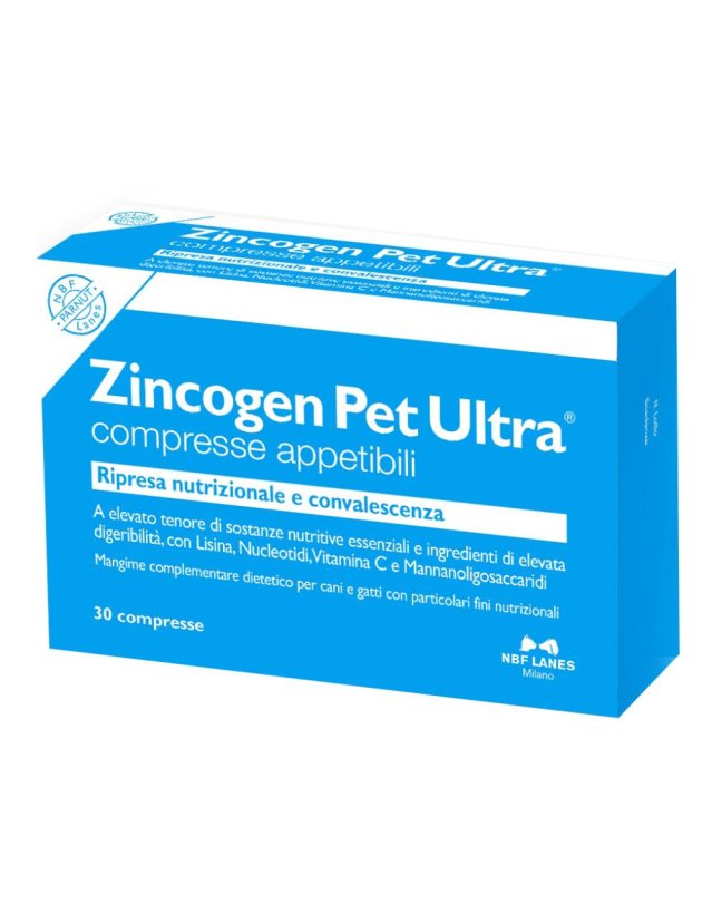 ZINCOGEN PET ULTRA 30CPR VET