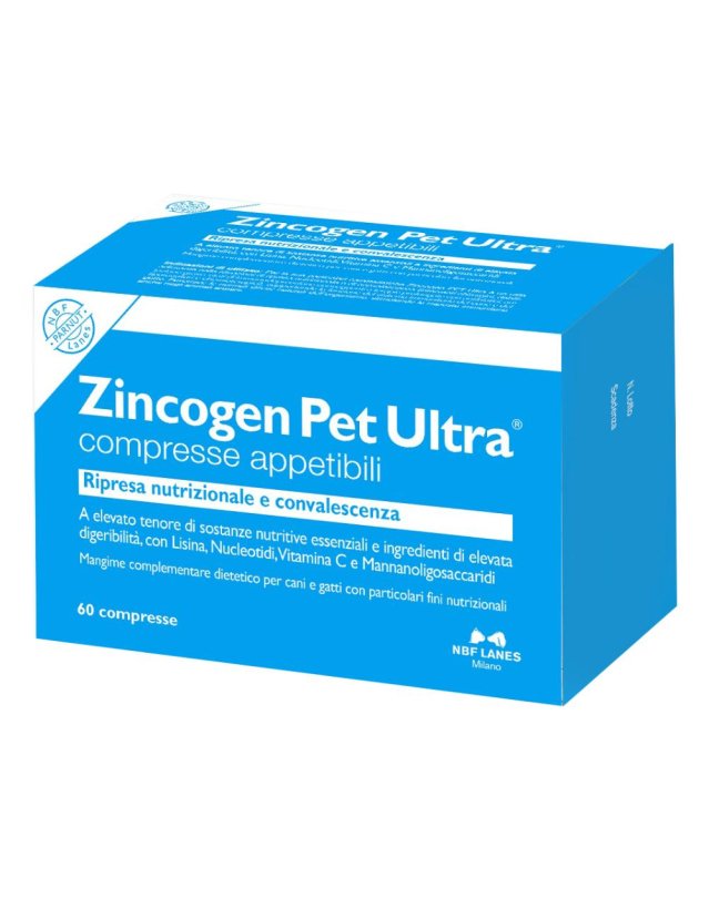 ZINCOGEN PET ULTRA 60CPR
