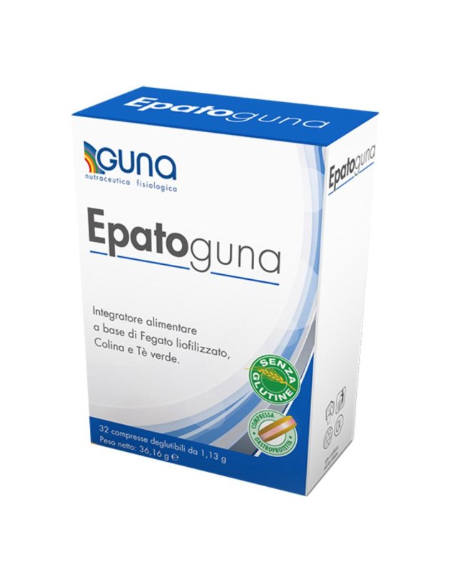 Epatoguna 32 Compresse - Supporto per la Salute e la Funzionalità Epatica