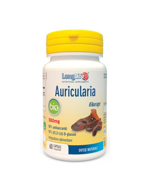 LONGLIFE AURICULARIA Bio 60Cps