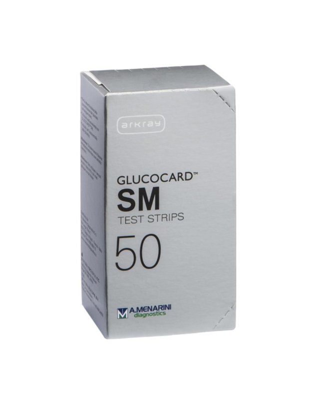 GLUCOCARD-SM TEST STRIPS 50PZ