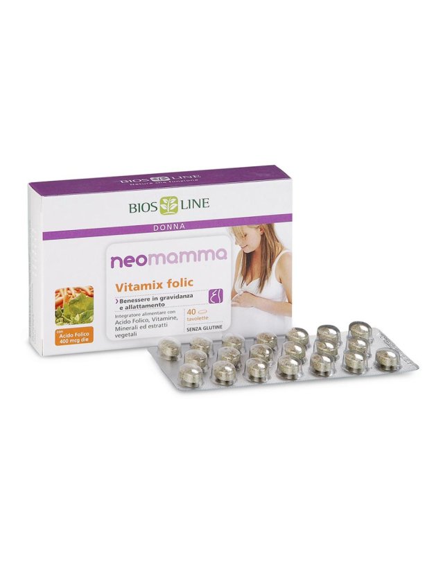 NEOMAMMA VITAMIX FOLIC BIOSLIN