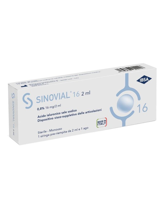 SINOVIAL 16 SIR 0,8% 2ML 1PZ