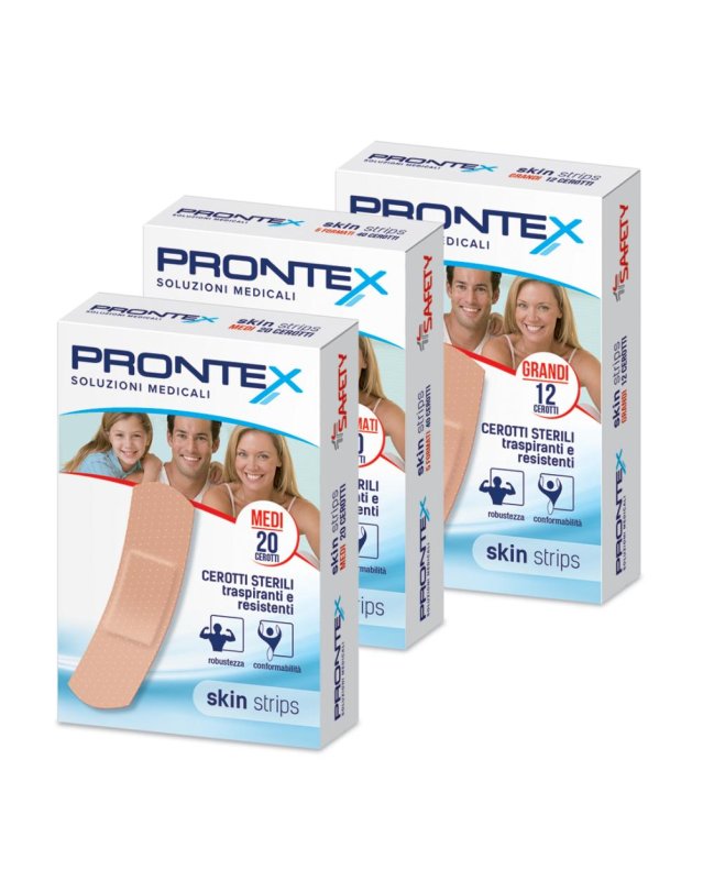 PRONTEX SKIN STRIPS MEDIO 20PZ