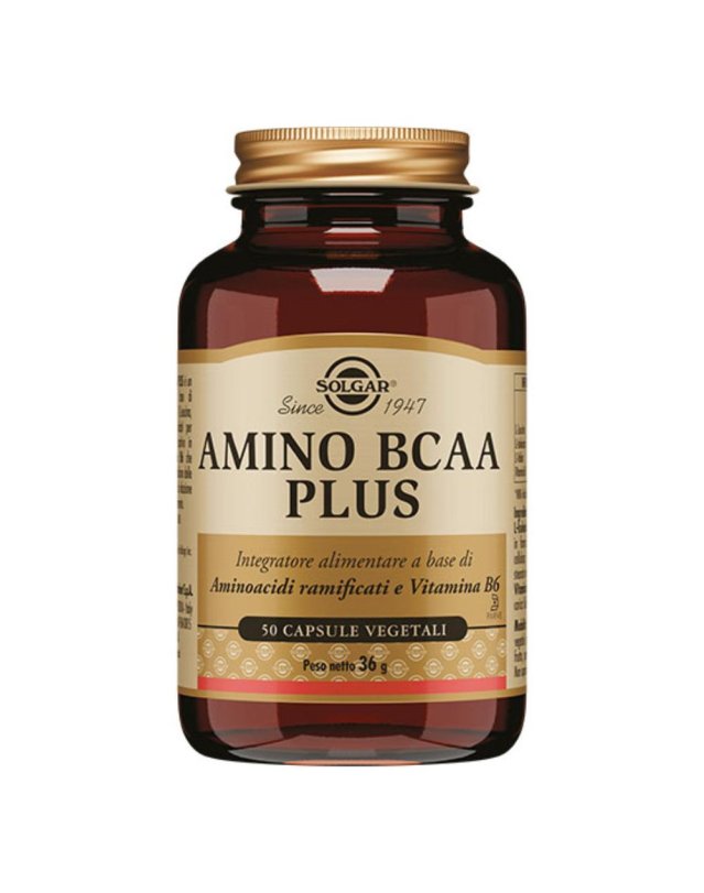 AMINO BCAA Plus 50 Cps SOLGAR