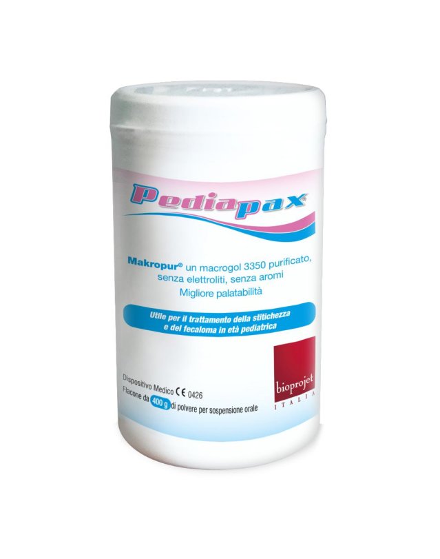 Pediapax Polvere integratore per la stitichezza dei bambini 400 gr