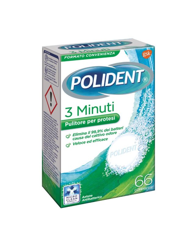 POLIDENT 3 MINUTI 66CPR