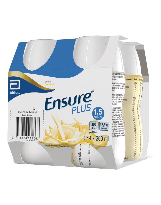 ENSURE PLUS BANANA 4X200ML