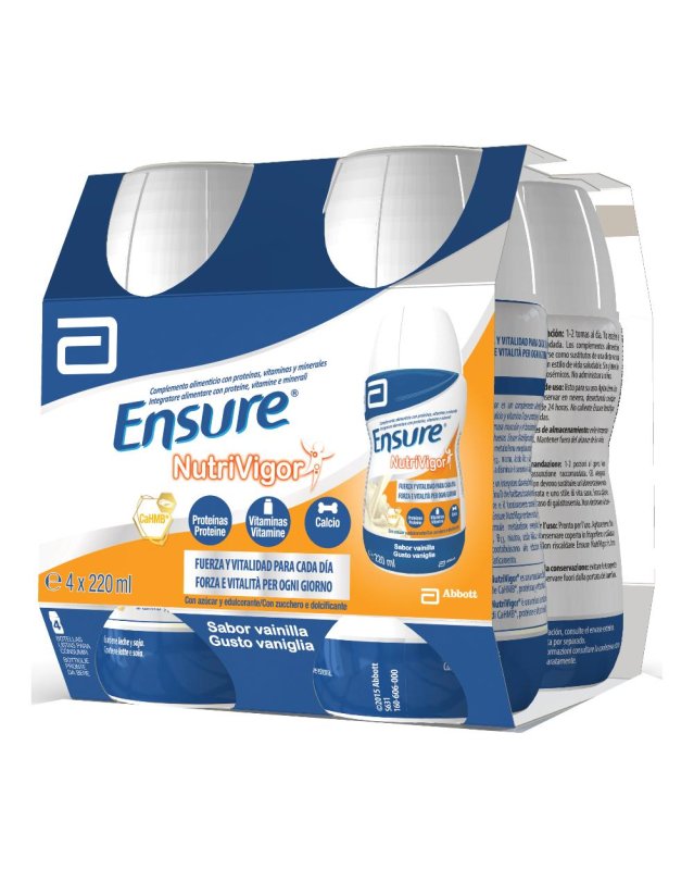 ENSURE NUTRIVIGOR VANIG 4X220ML