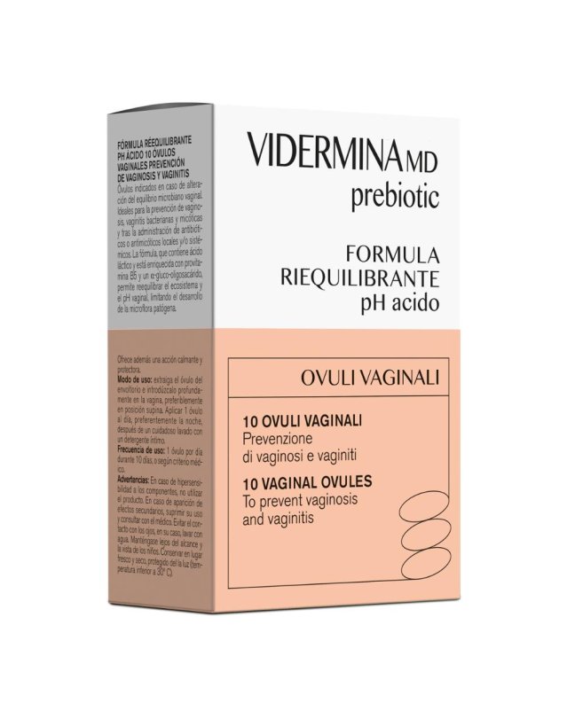 VIDERMINA PREBIOTIC OVULI 10PZ