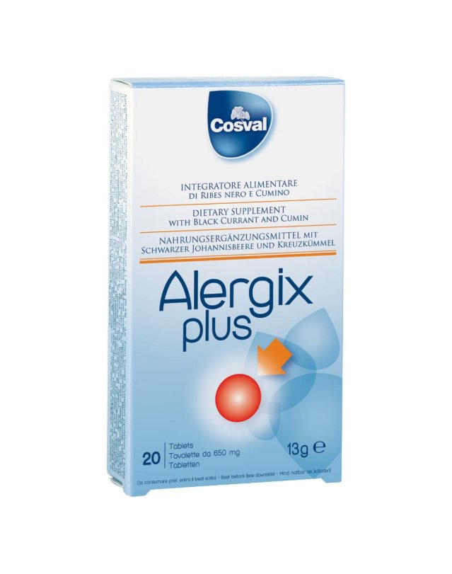 ALERGIX PLUS 20TAV 650MG COSVA