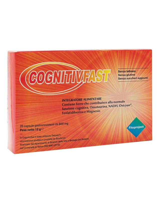 Cognitiv Fast - Integratore Alimentare 20 Capsule