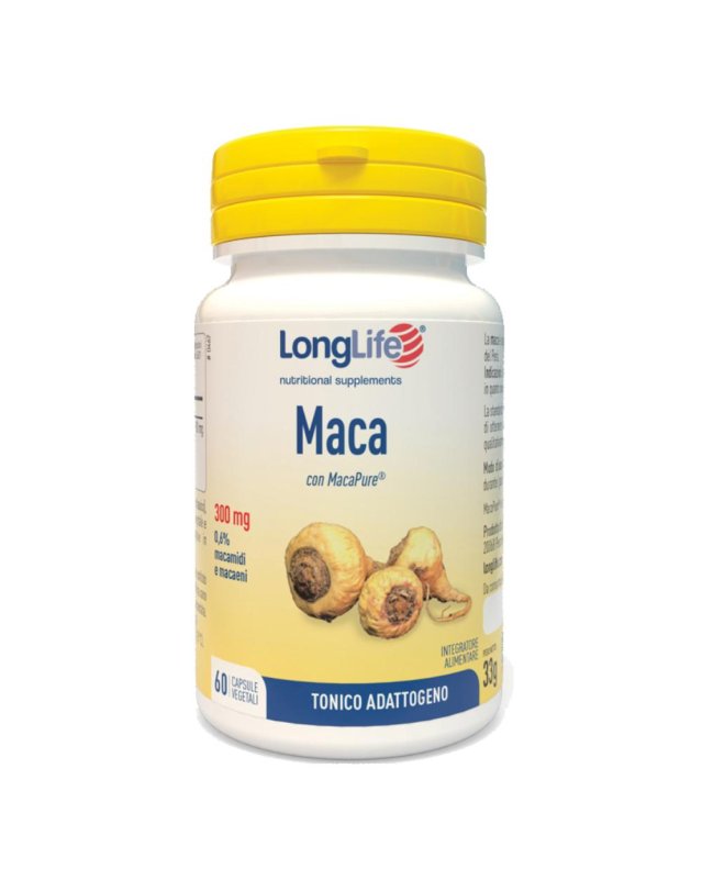 LONGLIFE MACA 300mg 60 Cps