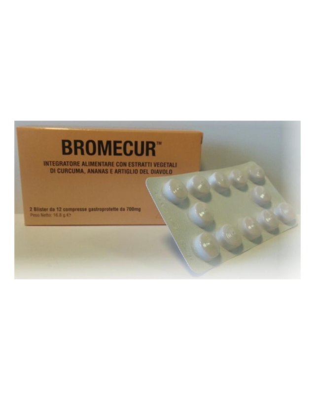 BROMECUR*INT 24CPR 700MG