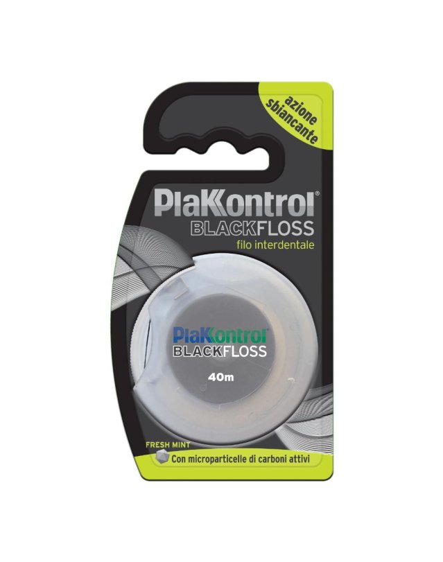 PLAKKONTROL BLACK FLOSS 40MT
