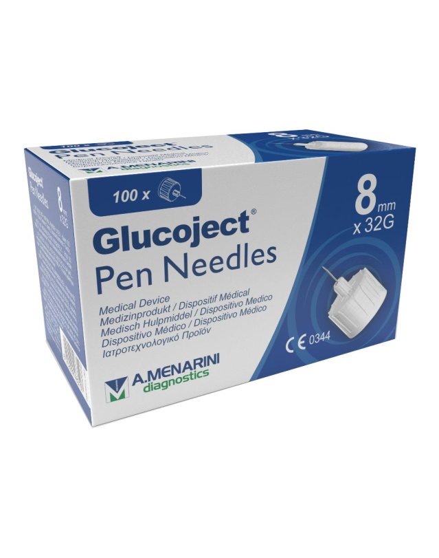 GLUCOJECT Pen Needles 32g 8mm