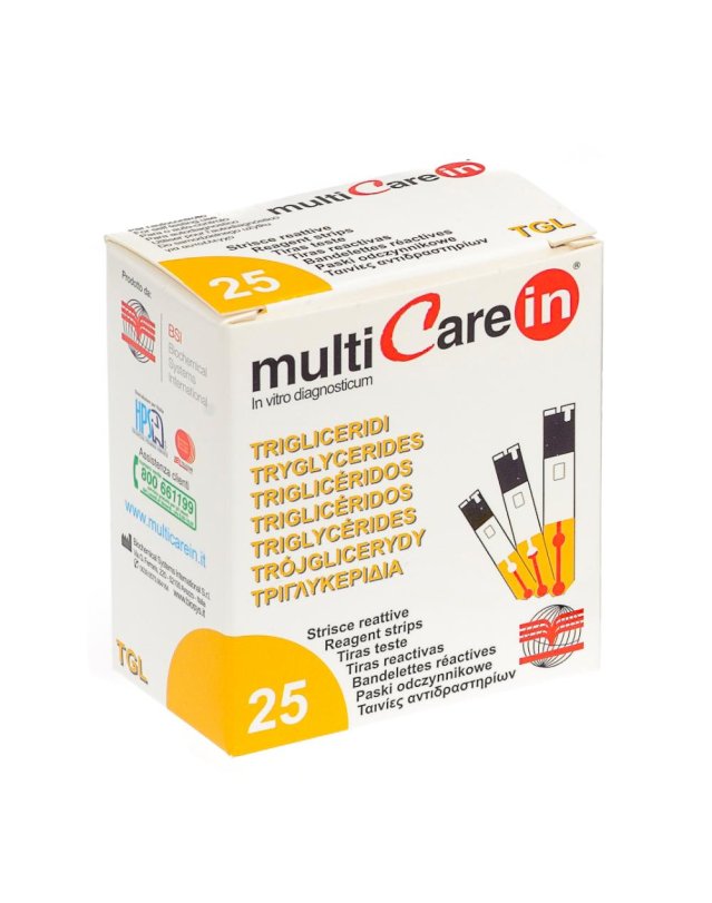 MULTICARE IN TRIGLICERIDI 25STR