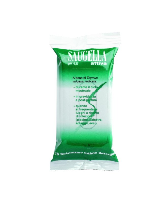 SAUGELLA-ATTIVA SALV DET 15PZ