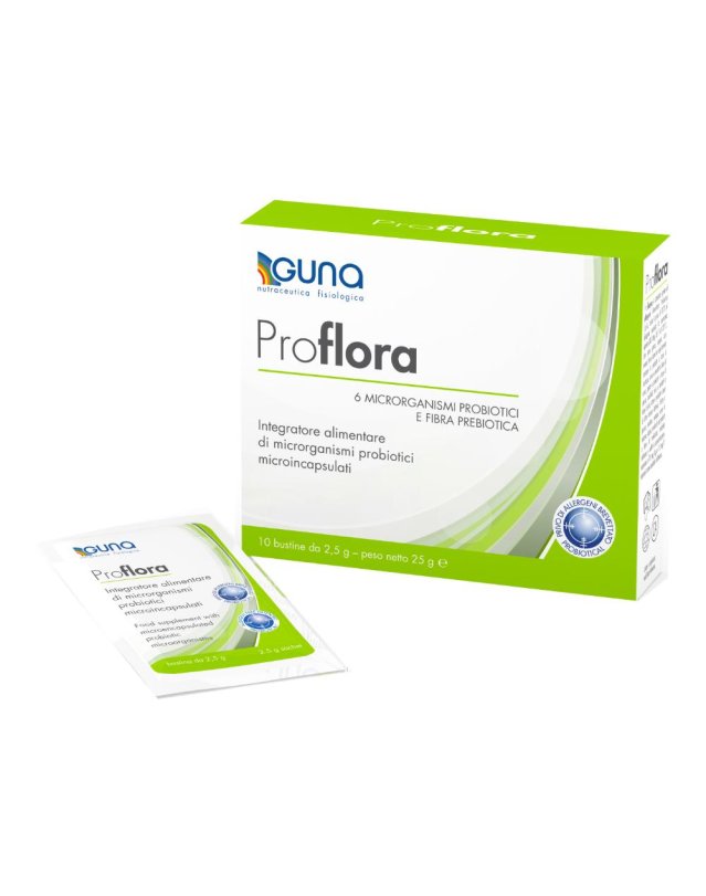 Proflora 10 bustine- Fermenti Lattici per il  Benessere Intestinale 