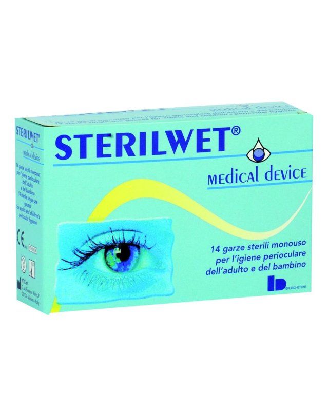 STERILWET GARZE OFT STER 14PZ