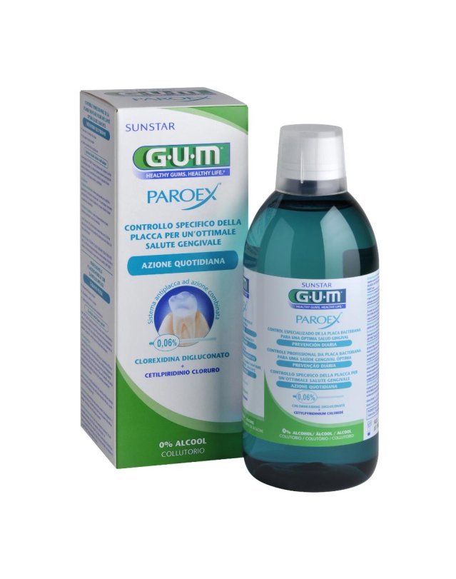 GUM PAROEX 0.06 CHX COLLUT 500