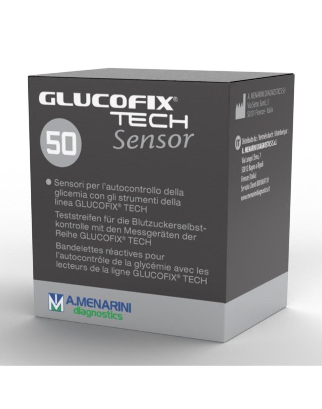 GLUCOFIX TECH SENSOR 50STR
