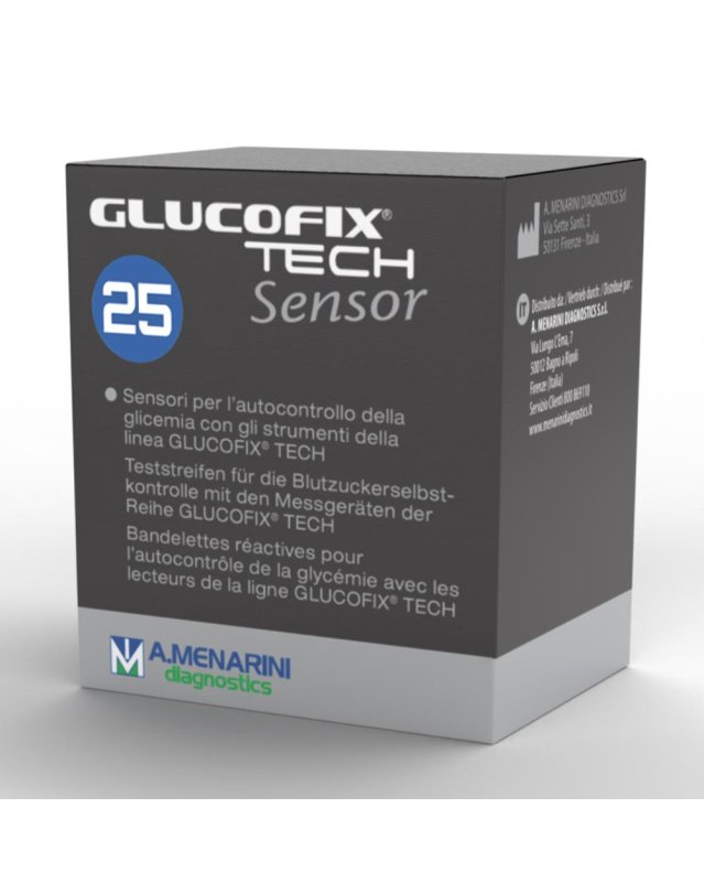 GLUCOFIX TECH SENSOR 25STR
