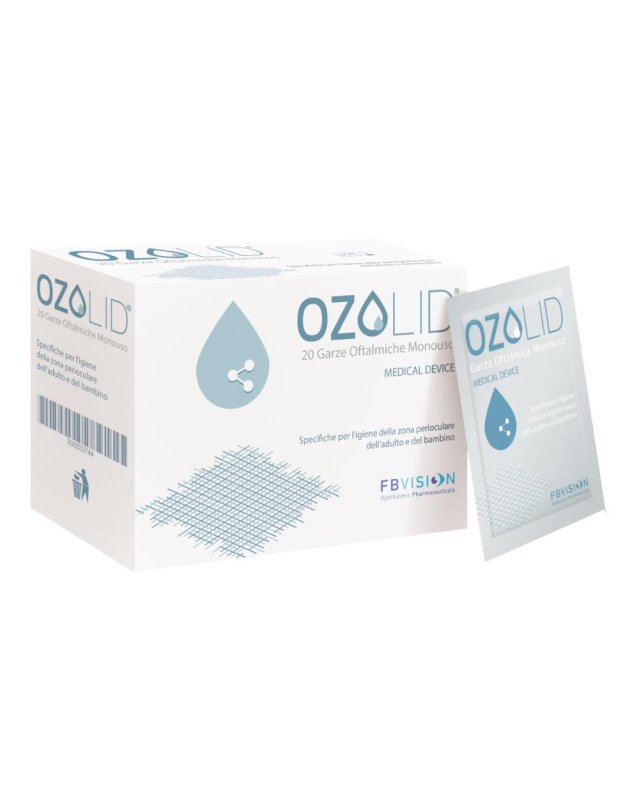OZOLID GARZE OFT MONOU 20PZ