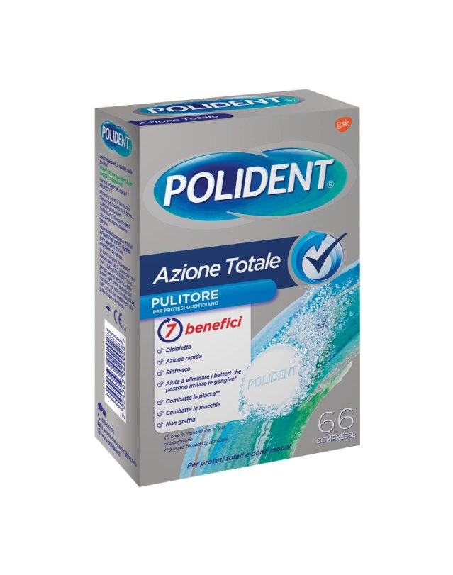 POLIDENT AZIONE TOTALE 66CPR
