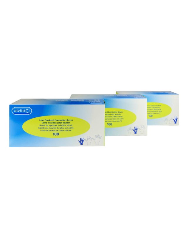 ALVITA GUANTI LATTICE M 100PZ