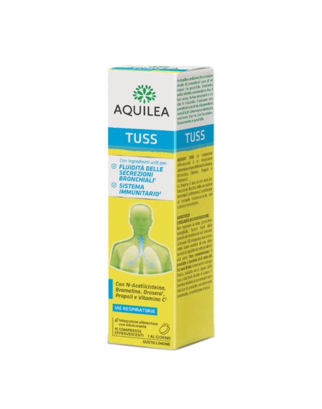 AQUILEA TUSS 15CPR EFFERV 90G