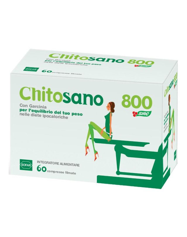 CHITOSANO 800 CM 60CPR 48G
